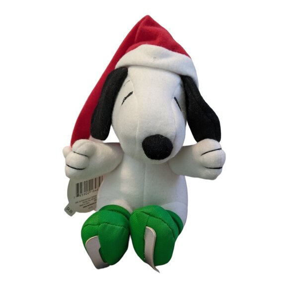 2010 Hallmark Peanuts Christmas 6" Skatin' Snoopy Stuffed Animal Plush - Picture 5 of 5